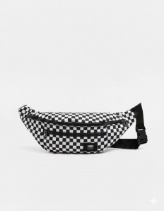 לצפייה במוצר תיק פאוץ' ואנס (Vans) בצבע שחור לבן